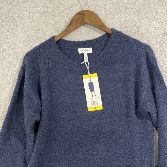 NEW Jessica Simpson Cozy Knit Sweater Dress, Women's Size S, Navy - Picture 7 of 8